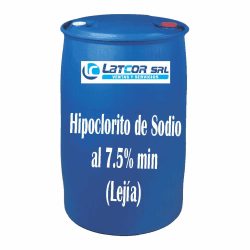 Hipoclorito de Sodio al 7.5% - Lejía