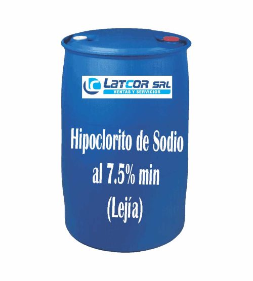 Hipoclorito de Sodio al 7.5% - Lejía