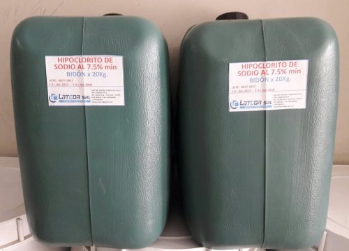 Hipoclorito de Sodio al 7.5% - Lejía - Imagen 2