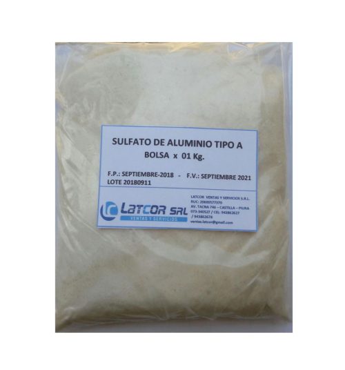 Sulfato de Aluminio Granulado Tipo A - Pantera - Imagen 5